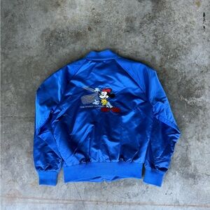 vintage 80s disney channel blue jacket